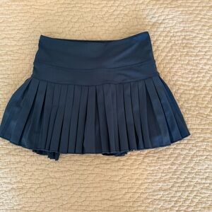 Goldhinge Navy Pleated Women's Skirt Size XS